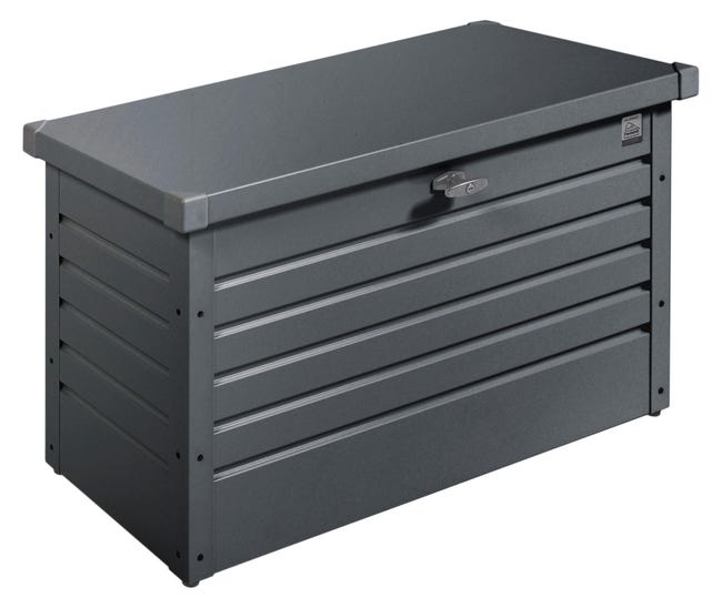 Leroymerlin Baule BIOHORT 130 In Acciaio Grigio Scuro L 134 X H 71 X P 62 Cm