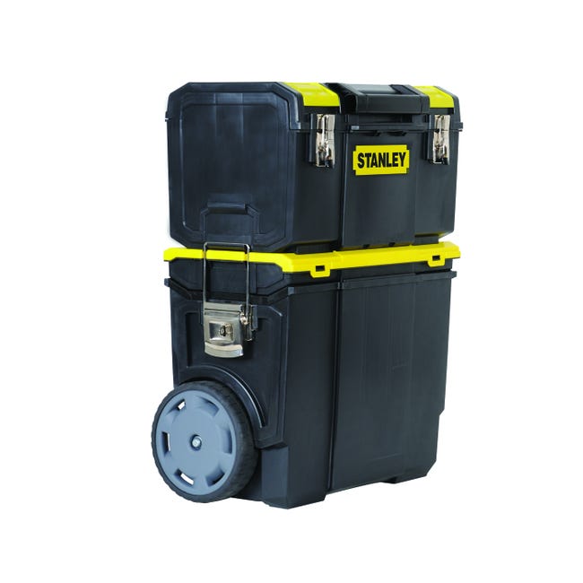 Leroymerlin Baule porta utensili STANLEY Workcenter 3 in 1 43 L in polipropilene L28.4 X H63 X P28.4 cm