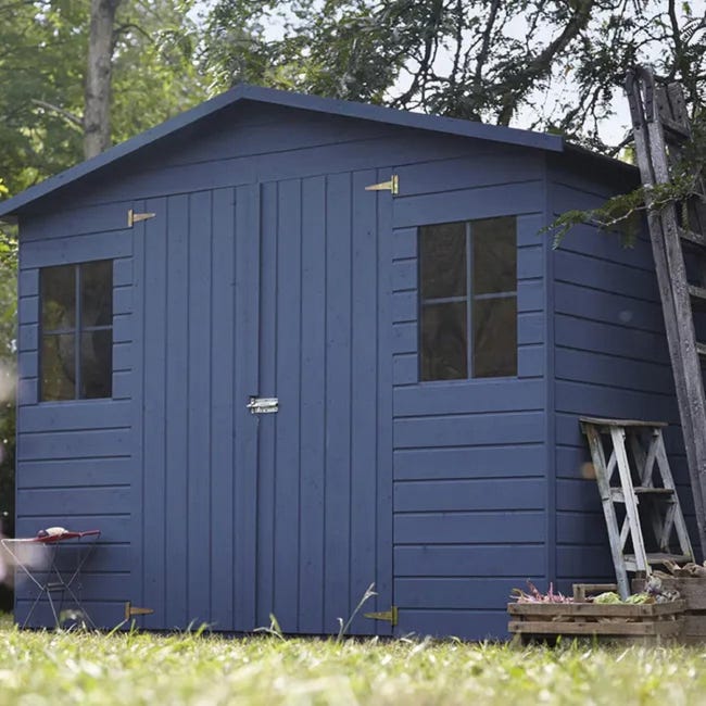 Leroymerlin Casetta Da Giardino DECOR ET JARDIN In Legno Bouganville Con Porta Battente Semplice Superficie Totale 5.35 M² E Spessore Parete 12 Mm