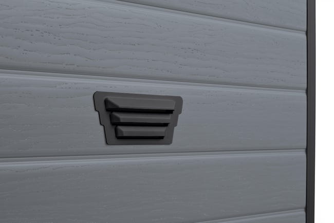 Leroymerlin Casetta Da Giardino KETER In Polipropilene Exclusive Grigio Chiaro Con Porta Doppio Battente Superficie Totale 2.81 M² E Spessore Parete 16 Mm