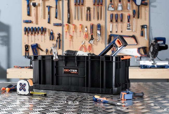 Leroymerlin Cassetta Porta Attrezzi DEXTER PRO L30 X H19.5 X P1.87 Cm