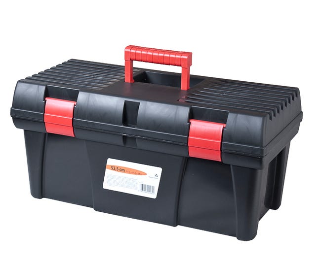 Leroymerlin Cassetta porta attrezzi in polipropilene L25.6 X H24.6 X P2 cm