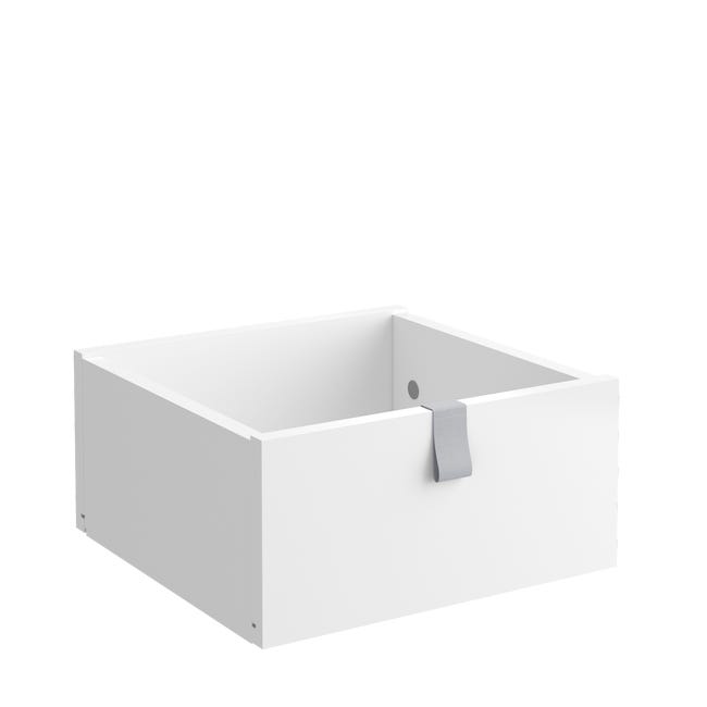 Leroymerlin Cassetto Per Modulo SPACEO Kub L 32.4 X H 15.3 X P 31.5 Cm Bianco