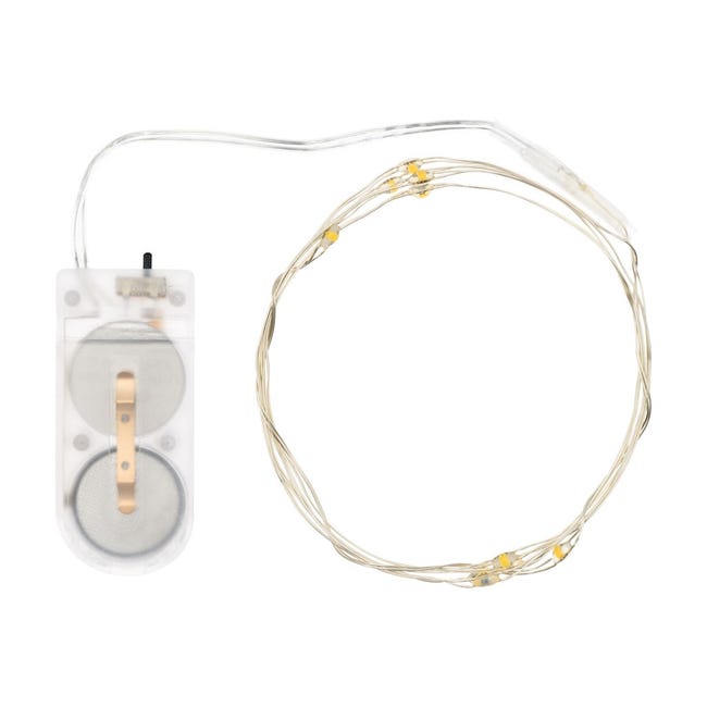 Leroymerlin Catena Luminosa 10 Lampadine LED Multicolore Micro 1 M