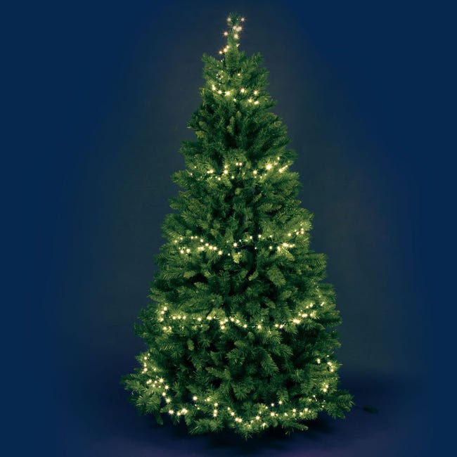 Leroymerlin Catena Luminosa 1000 Lampadine LED Bianco Caldo Led Mini Cluster 20.5 M