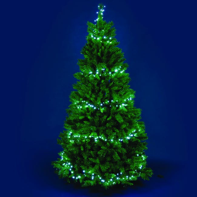 Leroymerlin Catena Luminosa 1000 Lampadine LED Bianco Led Mini Cluster 24.5 M