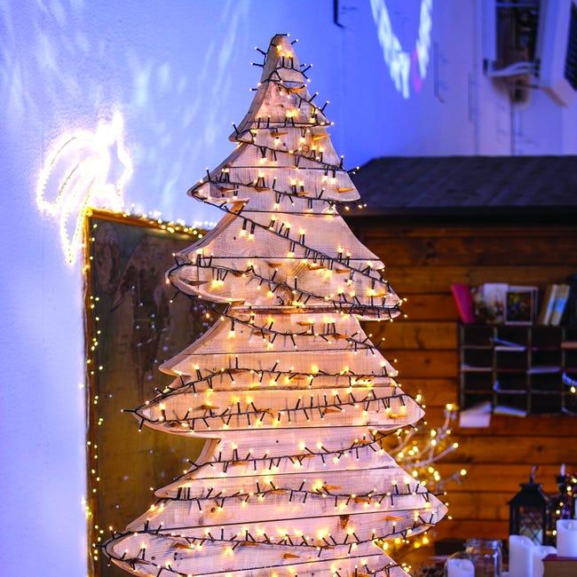 Leroymerlin Catena Luminosa 600 Lampadine LED Bianco Caldo 24.5 M