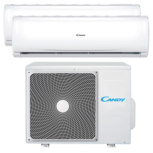 Leroymerlin Condizionatore a muro multisplit CANDY Pura 9000 + 12000 BTU classe A++