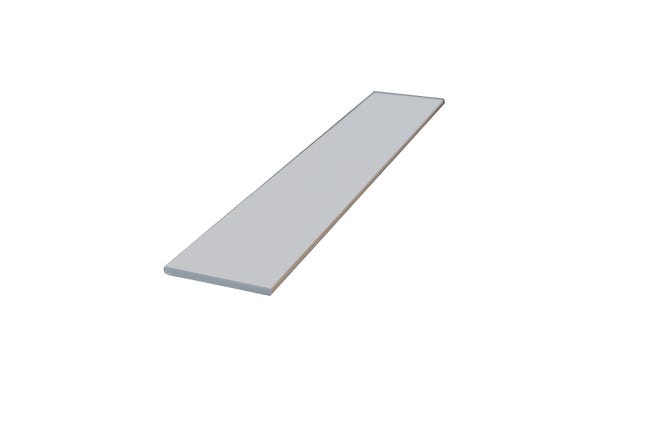 Leroymerlin Coprifilo per finestra PRO1003 in pvc colore bianco P 3 x H 40 x L 3000 mm