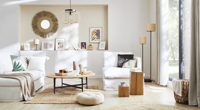 Leroymerlin Cuscino INSPIRE Dolma Bianco 45 X 45 Cm