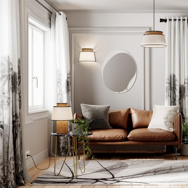 Leroymerlin Cuscino INSPIRE Swanny Grigio 45 X 45 Cm