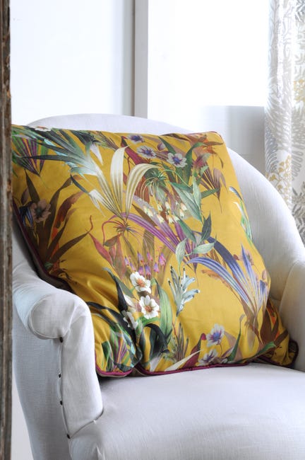 Leroymerlin Cuscino Josie / Vienne Mostarda 60 X 60 Cm