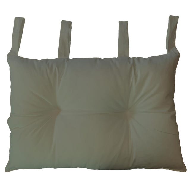 Leroymerlin Cuscino testata letto Panama nocciola 45 x 70 cm