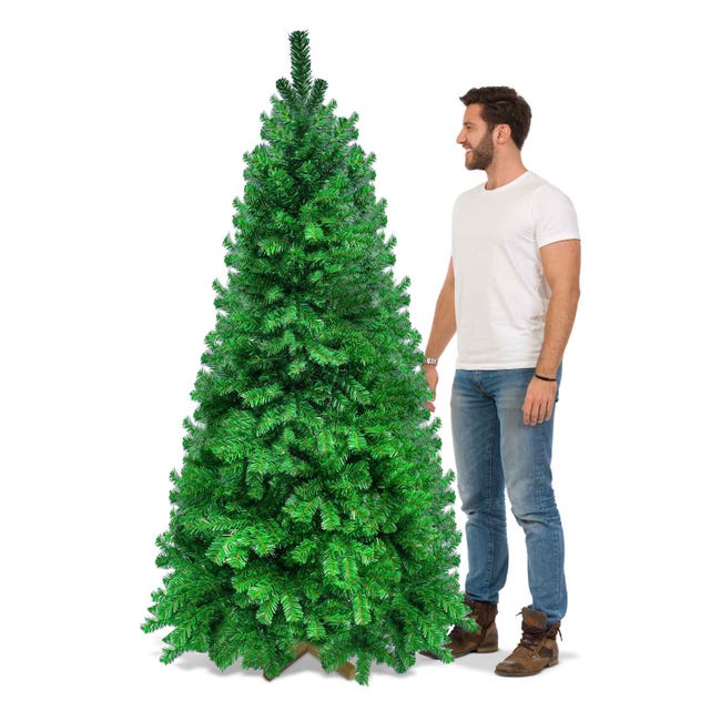 Leroymerlin Dasher - Albero di Natale in PVC ø95 x 180H cm 750 rami