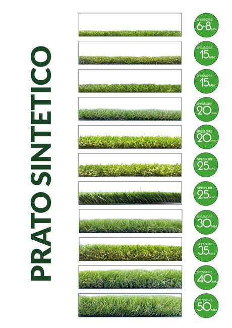 Leroymerlin Erba Artificiale 30 Mm 4F GROUP Deluxe Al Rotolo 5 X 2 M 10 M²