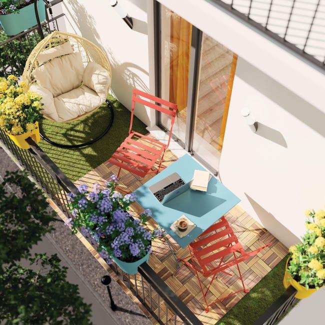 Leroymerlin Erba Artificiale 40 Mm 4F GROUP Deluxe Al Rotolo 5 X 2 M 10 M²