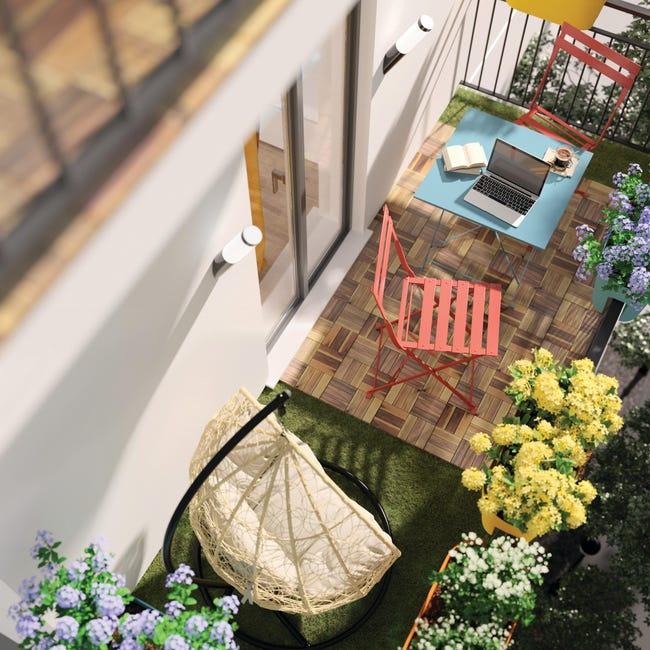 Leroymerlin Erba Artificiale 40 Mm 4F GROUP Deluxe Al Rotolo 5 X 2 M 10 M²