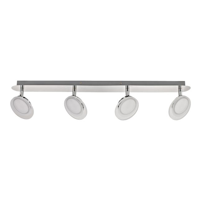 Leroymerlin Faretto Decorativo Con Fonte Luminosa LED Loob New Cromo 4xINSPIRE