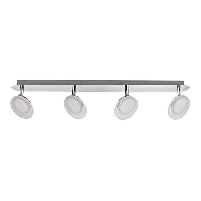 Leroymerlin Faretto Decorativo Con Fonte Luminosa LED Loob New Cromo 4xINSPIRE