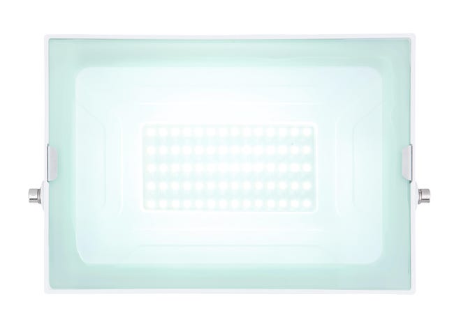 Leroymerlin Faro Da Esterno Con Sensore Di Movimento Helga In Alluminio Bianco LED 45W