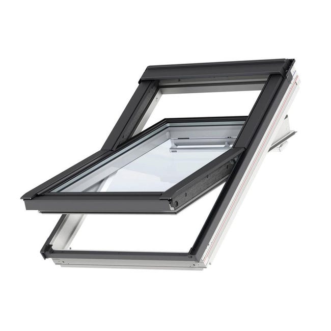 Leroymerlin Finestra da tetto (faccia inclinata) VELUX GGL PK04 2070 manuale L 94 x H 98 cm bianco