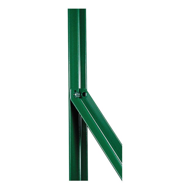 Leroymerlin Gamba di sostegno in ACCIAIO FERRO BULLONI a l H 170 cm x L 2 5 cm x L 2.5 cm verde