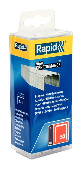 Leroymerlin Graffa RAPID N53 L 0.75 Mm H 0.6 Cm 5000 Pezzi
