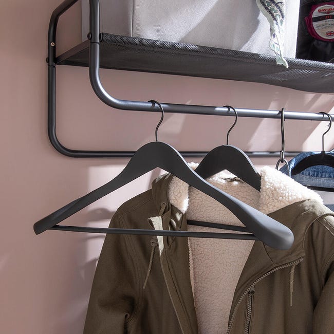 Leroymerlin Gruccia Antiscivolo L 45 X H 23 Cm Nero