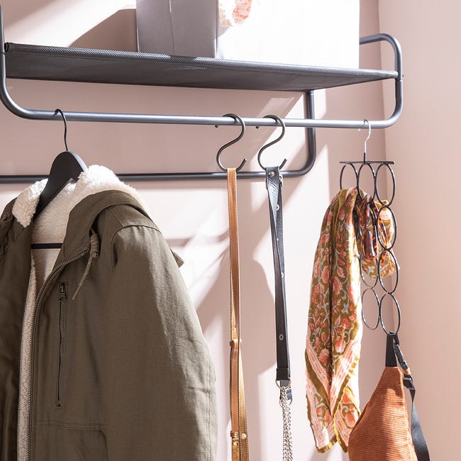 Leroymerlin Gruccia Antiscivolo L 45 X H 23 Cm Nero