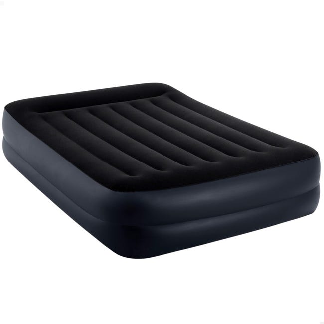 Leroymerlin Intex 64124ND - Materasso Dura-Beam Pillow Rest Raised Autogonfiante 152x203x42 cm