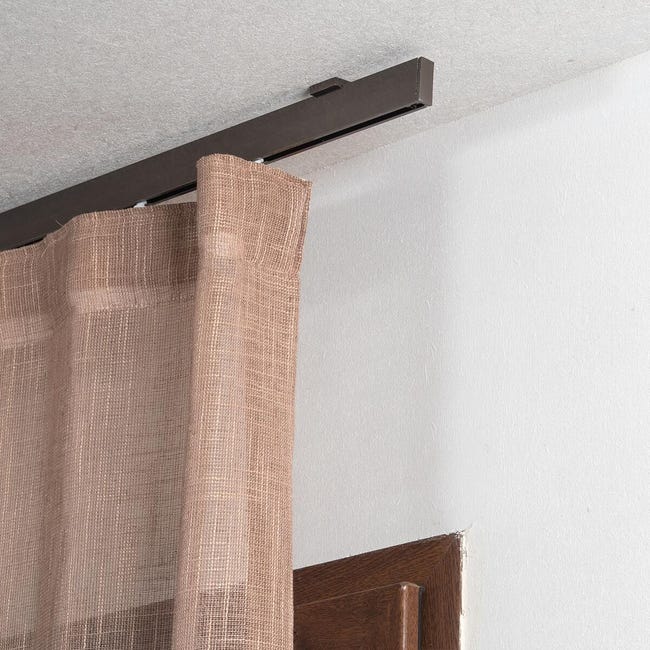 Leroymerlin Kit Per Binario Tenda Per Onda Semplice Futura Senza Corda Gun In Alluminio 200 Cm