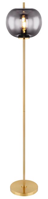 Leroymerlin Lampada Da Terra Blacky I H 180 Cm E27 GLOBO