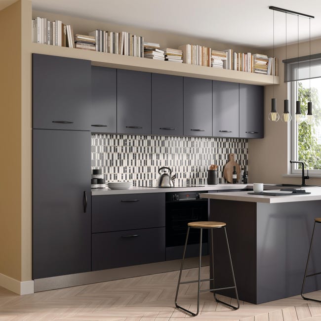 Leroymerlin Lampadario Design Hoki Nero 4x E27 INSPIRE