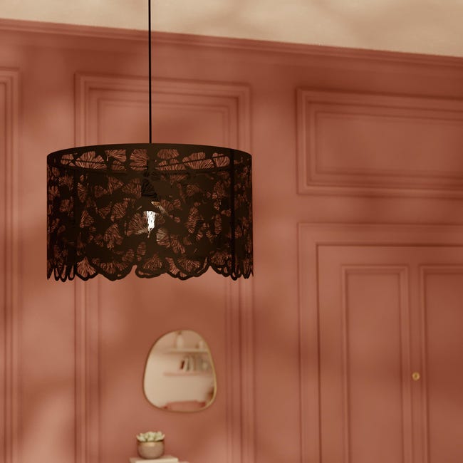 Leroymerlin Lampadario Glamour Marotta Nero E27 INSPIRE
