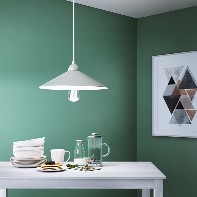 Leroymerlin Lampadario Industriale Braga Grigio E27 INSPIRE