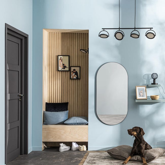 Leroymerlin Lampadario LED Design Diuna Nero Ø95cm Luce Con 3 Temperature Di Colore 2816 Lumen INSPIRE