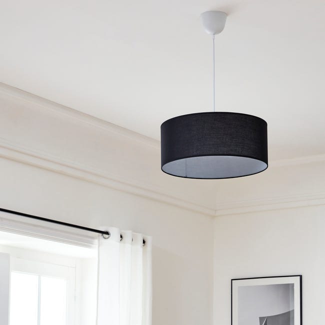 Leroymerlin Lampadario Moderno Sitia Nero 3x E27 INSPIRE
