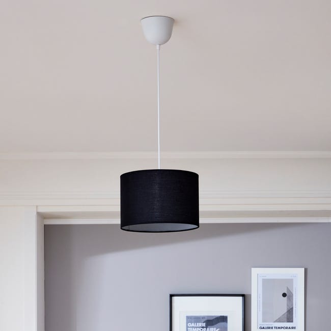 Leroymerlin Lampadario Moderno Sitia Nero E27 INSPIRE