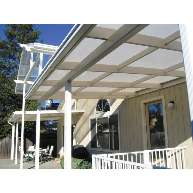 Leroymerlin Lastra In Policarbonato Alveolare Traslucido ONDULINE Onduclair PCMW L 300 Cm X 98 Cm X S 16 Mm