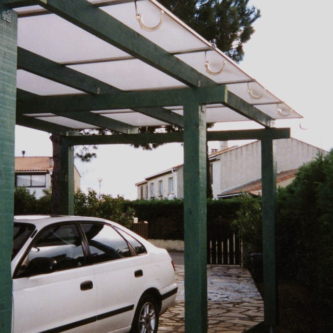 Leroymerlin Lastra In Policarbonato Alveolare Traslucido ONDULINE Onduclair PCMW L 200 Cm X 98 Cm X S 6 Mm