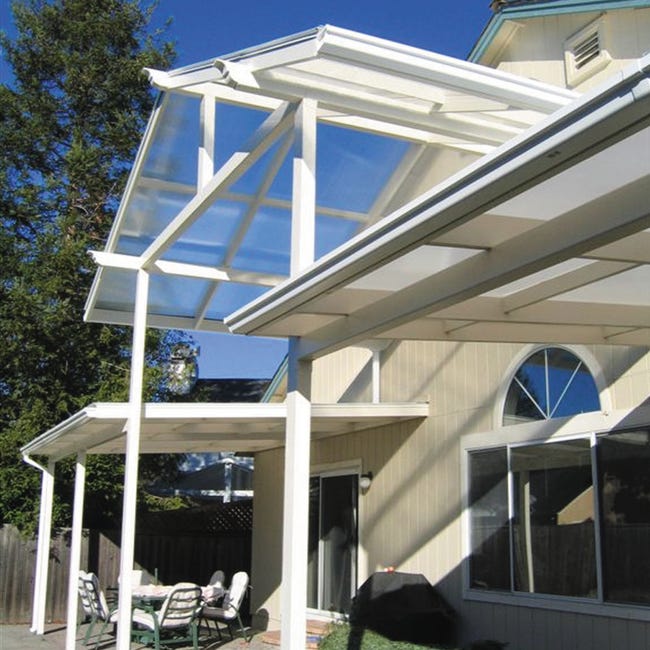 Leroymerlin Lastra In Policarbonato Alveolare Traslucido ONDULINE Onduclair PCMW L 200 Cm X 98 Cm X S 16 Mm