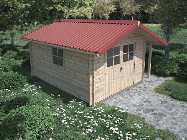 Leroymerlin Lastra Ondulata EASYFIX ONDULINE Bitume L 200 X L 82 Cm Sp 2.6 Mm Rosso