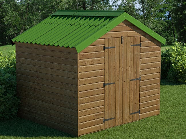 Leroymerlin Lastra Per Tetto Da Esterno Easyfix Compact ONDULINE Fibrobituminosa L 100 X L 82 Cm Sp 2.6 Mm Verde Intense