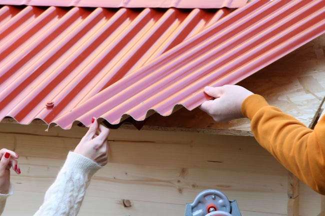 Leroymerlin Lastre Finto Coppo/tegola RENOLIT Ecolina In Pvc Sp 1.8 Mm Rosso