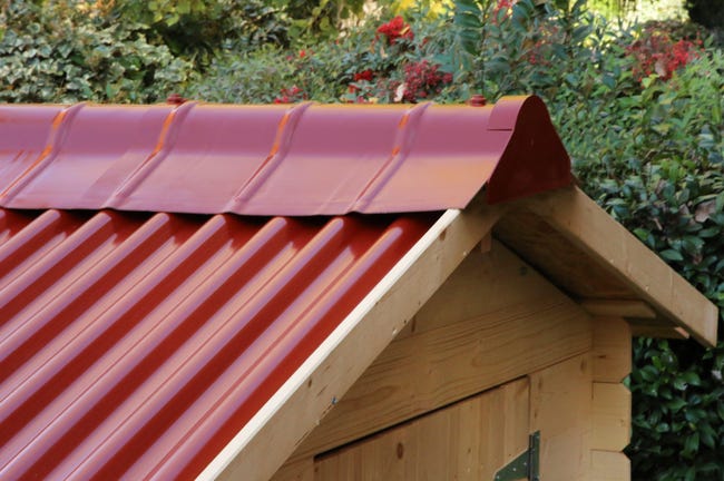 Leroymerlin Lastre Finto Coppo/tegola RENOLIT Ecolina In Pvc Sp 1.8 Mm Rosso