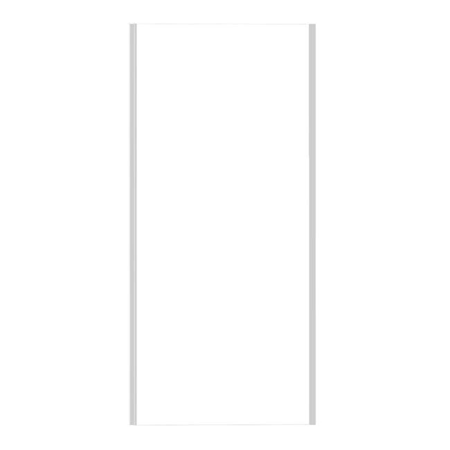 Leroymerlin Lato fisso per doccia L 68 x H 190cm Sp. 6 mm profilo in inox cromato