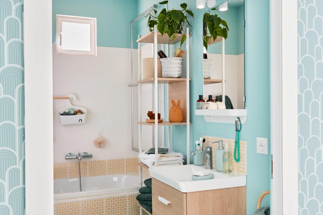 Leroymerlin Lavabo Integrale A Incasso Bacino Al Centro Rettangolare Easy L 51.4 X H 6 X P 42.4 Cm In Ceramica Bianco