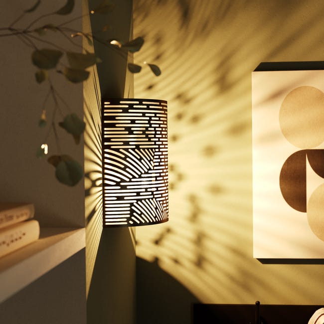 Leroymerlin Applique moderno Slots grigio INSPIRE