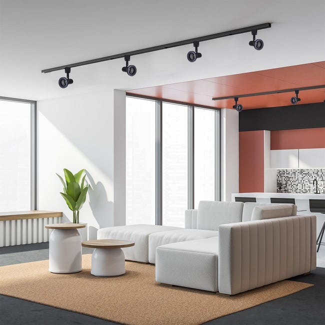 Leroymerlin Binario nero LED