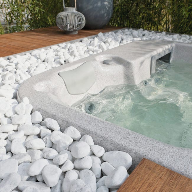 Leroymerlin Ciottolo 25/40 Bianco Carrara 20 Kg